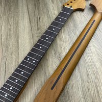 Manche de guitare de Style ST, poupée en érable, manche en palissandre, rayon de 9.5 pouces, 22 frettes, tige en treillis réglable pour pièces de guitare électrique