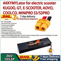Verbesserter wiederaufladbarer 10S3P 36V 10000mAh 42V Elektro-Batteriepack 18650 Lithium M365 für XT60-JST XT30-JST XT60-SM XT60-Stecker