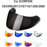For Scorpion EXO 491 / 510 / 710 / 1200 / 2000 390 410 Air Helmet Visor Face Motorcycle Helmet Shield Lens image 4