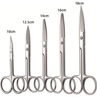 Stainless steel Surgical Straight Bend tip surgical instruments stitches tissue Scissors Medical Emergency Field Equip Shearing