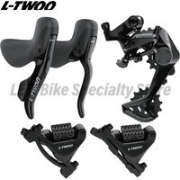 AliExpress NONE LTWOO GR7 Disc Series Aluminium Alloy Hydraulic Groupset 1x10s Gravel Shifter Rear Derailleur Hydraulic Caliper For Gravel Road