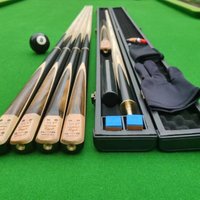 Top-grade Billiard Cue – Made from Premium Ash Wood Hand-polished 3/4 Split Design Suitable for Black Eight & Snooker