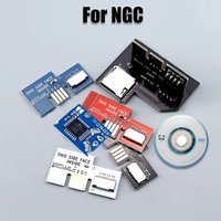For NGC SD2SP2 PRO Adapter SD Card Reader With Boot Disc Mini DVD And Xeno GC Chip Compatible Replacement Part 1PC