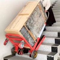 Elektrischer Treppensteiger vom Schienentyp, Frachthandhabung, Heim-Treppensteigerungswerkzeug, Treppentransportfahrzeug für die Lieferung (maßgeschne