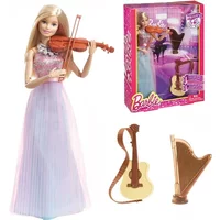 Genuine Barbie Fashionista Dolls Violin set Wedding dress Princess Toys for Girls Assortment Bonecas Barbie Doll Birthday Gifts