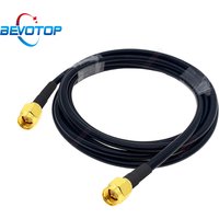 RG223 Cable SMA Male to SMA Male Plug 50-3 50ohm RF Coaxial Cable Adapter WiFi Antenna Extension Cord Pigtail