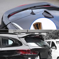 Rear Roof Trunk Tail Spoiler Wing Lip For BMW F48 X1 2016-2022 Carbon Look ABS