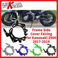 For Z900 Frame Side Cover Fairing Engine Guard for Kawasaki Z 900 Z900 Motorcycle Bodywork Frame Engine Side Panel 2017-2019