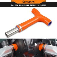 NICECNC For KTM EXC 300 EXC-F 350 SX 125 SXF 450 2024 210MM Frame T-Piece Radiator Hose For Husqvarna TE300 TE 250 GasGas EC 300