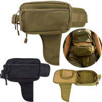 Oxford Cloth Waterproof Men's Waist Bag Outdoor Tactical Bag Adjustable Tactical Belt Bag for Hunting Camping Running Riding