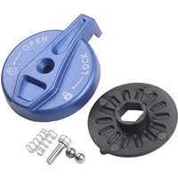 AliExpress NONE 1 Set Out Switch Cap Fork Shoulder Cover Bike Blue For-SR Front Fork Cover Remote Lock Brand Bicycle Accessories Replace Parts