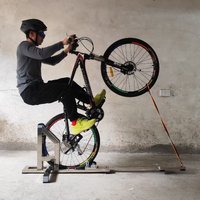 Mountain Bike Head-up Practice Shelf Rear Roller Skating and Rear Wheel Riding Balance Training Bicycle Trainers Bicycle Parts