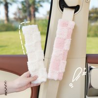 Car seat belt shoulder cover plush comfortable collar safety belt protective cover four seasons General Motors supplies female