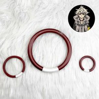 Anime GACHIAKUTA Rudo Surebrec Magnetic Collar Tamsy Caines Cosplay Brown Choker Bracelet Halloween Clothing Accessories
