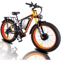 AliExpress Keteles KETELES K800P Adult Electric Bike 1000W*2 Motor Off Road Electric Bike 48v23ah Battery 26 Inch Fat Tire Mountain Electric Bike