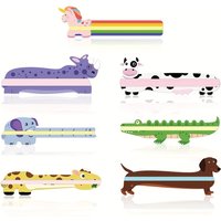 7 Pcs Guided Reading Strips that Reduce Visual Stress - Children, Reading Tracking Rules for Dyslexics