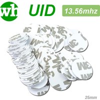 10-100 teile/los 13,56 MHz RFID UID Tag Aufkleber Keytag Karte GEN1 IC UID Veränderbar Block 0 Beschreibbare Token ISO14443A Kopie Duplizieren