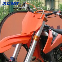 Dirt Bike Plastic Front Number Plate Fender Cover For KTM EXC EXCF SX SXF XC XCF XCW XCFW 125-500 Motorcycle Parts