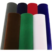 1m/2m/3m/5m/10m*45cm 1.2mm Multi Colors Self Adhesive Flocking Fabric 3D Sticky Velvet Cloth for DIY Jewellry Box Car Home Decor