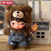 Original POP MART Hirono Living Wild-Fight for Joy Series Blind Box Cute Doll Vinyl Face Bear Toys Surprise Christmas Gifts