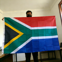 South Africa Flag 150x90cm 3x5 FT South African Flag Polyester Double Stitched Outdoor Indoor