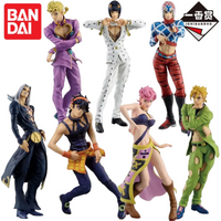 In Stock 100% Original Bandai Ichiban Kuji Golden Wind Giorno Narancia Abbacchio Fugo Action Anime Figure Model Toy