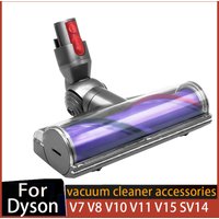Electric Direct Dirve Vacuum Head for Dyson V7 V8 V10 V11 V15 Hardwood Floor Attachment Bristle Roller Brush Parts