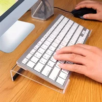 Keyboard Stand Acrylic Compact Desktop Lifter for Keyboard Uncharged Durable Material More Ergonomic Heightening Bracket Holders