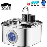 VOFORD 3.2L Wireless Cat Water Fountain Auto Sensor Drinking Fountain For Cats Dogs Drinker Pet Water Dispenser Accessories