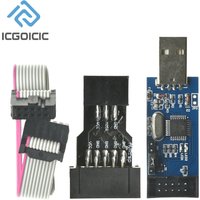 USBASP AVRISP AVR Programmer AVR ISP USB ASP ATMEGA8 ATMEGA128 Support Win7 64 Board