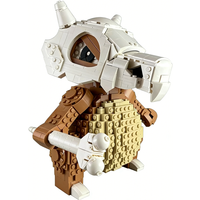 1306pcs MOC Cubone Pocket Pets Model Building Blocks Construction Christmas Gifts Education DIY Toy Kids Assemble Creative Car