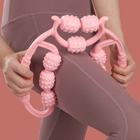 Nine-Roller Circular Leg Clamp Roller, Leg Massager, Muscle Relaxer, Leg Clamp, Home Use Leg Small Equipment