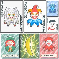 Game Joker B-Balatro retro card Poster Modern Minimalist Wall Art Prints for Bedroom Living Room Home Decor Interior Gift