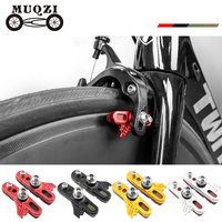 AliExpress NONE MUQZI Carbon Rim Brake Pads Road Bike Caliper Brake Pads Aluminum Ultra Light Brake Block Rubber Shoes