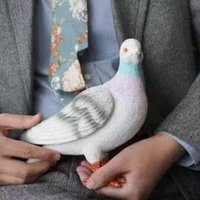 Pigeon clutch bag - creative, fun, casual, and versatiley