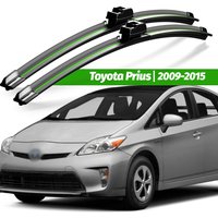 Wiper LHD Front Wiper Blades For Toyota Prius 2009 - 2015 Windshield Windscreen Window Brushes 26"+16" Accessories