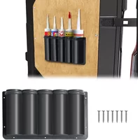 Caravan Door Spray Can Storage Box Durable ABS Plastic Storage Box Suitable for Van Storage Pocket for Silicon/Adhesive Tubes