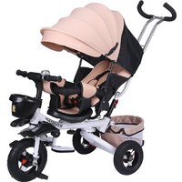 New Children's Tricycles Foldable Children's Bicycles Baby Trolleys Baby Trike Reversible Children's Walker Tricycle for Kid