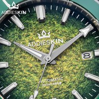 AddiesKin Japan 9015 Men's Automatic Watch Sapphire Super Luminous 200M Diver Waterproof Mechanical Watches K005 Stainless Steel