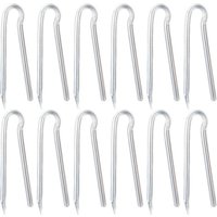 2/12/50 pcs Hearing Aid R-Tube Preformed R-Tone Wire BTE Tube Replacement R-Shaped Sound Tube Hearing Aid Accessories