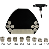 Golf club head putter weighting screw, made of tungsten steel, suitable for LAB putters