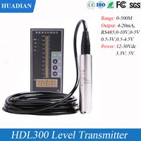4-20ma 20m water level sensor water tank transmitter for arduino 24v with PUR cable