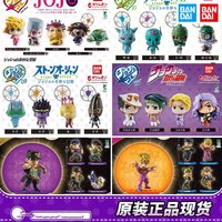 Bandai Gashapon JoJo's Bizarre Adventure Mini Stand Figures Jotaro Kujo Yoshikage Kira Collectible Desktop Decor For Anime Fans image 4