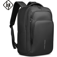 HK Multifunctional Business Backpack Men Large Capacity Travel Backpack Waterproof 17.3" Laptop Bag With USB Office Work Daypack