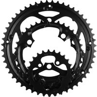 AliExpress NONE Mountain Bike Triple Chainring Crankset 48T 38T 28T 104 Aluminum Alloy Bicycle Chainwheel Replacement for Riding