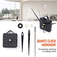 6168 Model Silent Large Wall Clock Quartz Clock Movement Mechanism Hands Wall Repair Replacement Tool Pointer Parts Kit DIY