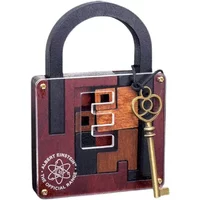 Classic Wooden Brainteaser Puzzle Game High Difficulty IQ Lock Challenge 3D Puzzle Tangram Sudoku Rubiks Cube Intelligence Test