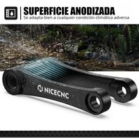 NICECNC Tieferlegungsgestänge 1,75″ für Sherco SE-R 300 SE-R 250 SEF-R 250 SEF-R 300 SEF-R 450 SEF-R 500 2017-2024 Aluminium Smooth Suspension Motorradzubehör