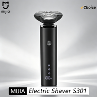 New MIJIA Men's Electric Shaver S301 Beard Trimmer Machine Shaving Portable Flex Razor IPX7 Washable Trimer Ceramic Blade -CN