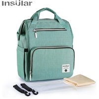 New Fashion Maternity Bag Mummy Nappy Backpacks Brand Large Capacity Baby Diaper Bag Travel Backpack Design Nursing Stroller Bag